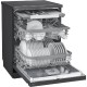 ΠΛΥΝΤΗΡΙΟ ΠΙΑΤΩΝ ΕΛΕΥΘΕΡΟ 60CM LG DF365FMS (B / BLACK / 14 ΣΕΡΒ / 3ο ΡΑΦΙ / ΑΤΜΟΥ / Wi-Fi)